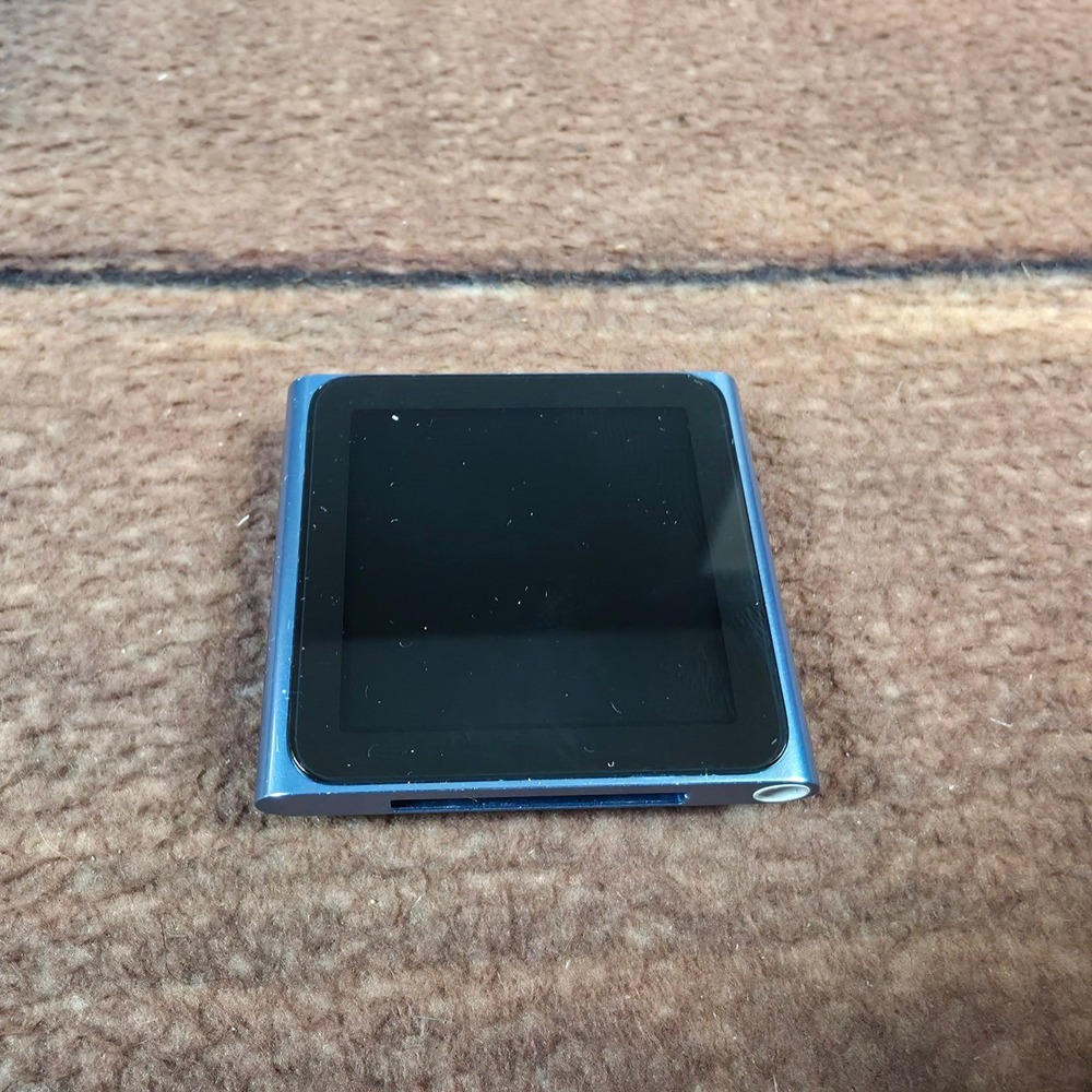 Apple iPod Nano 6th Gen Media Player OS Blue Good Touchscreen Clip 8GB/16GB READ